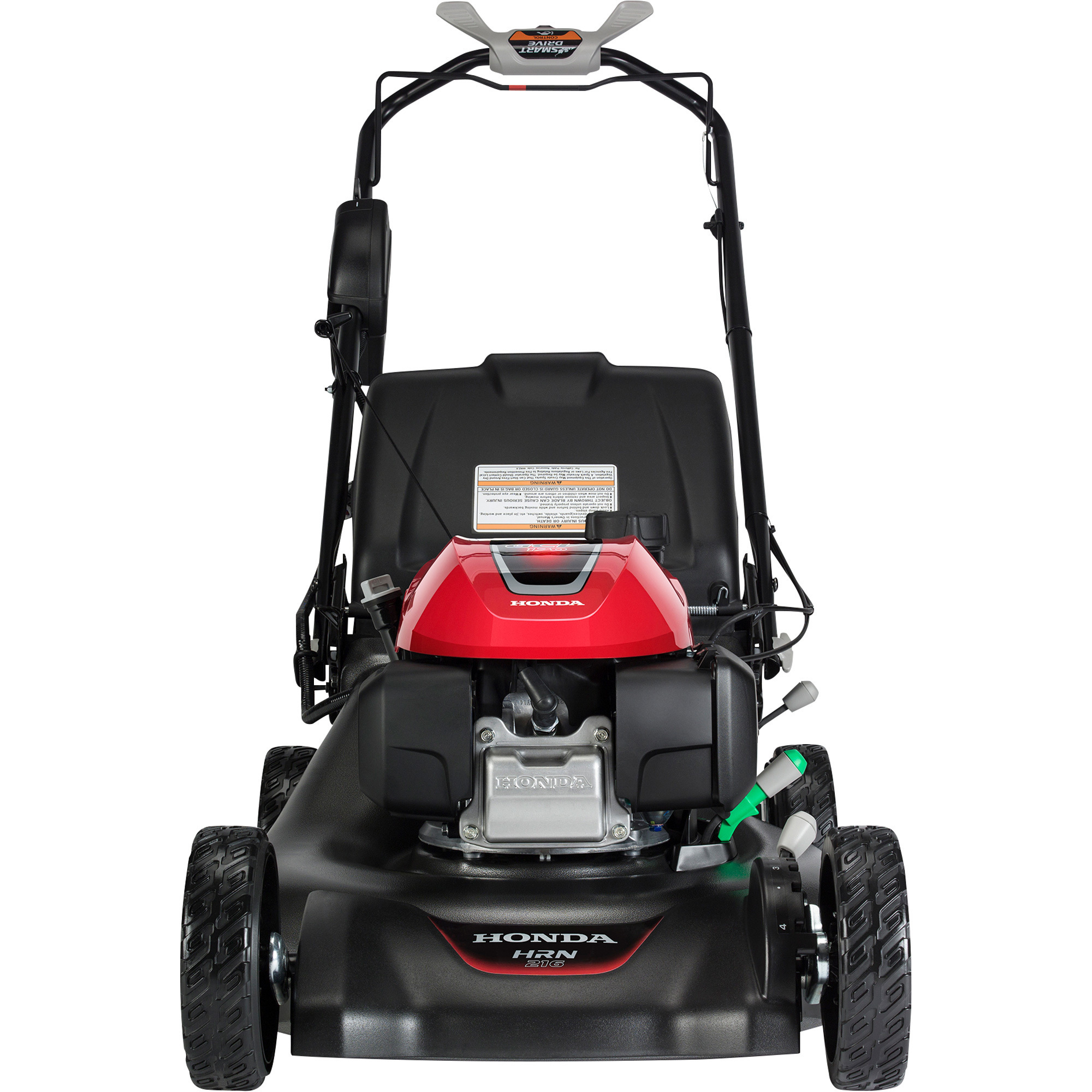 Honda HRN Walk-Behind Self-Propelled Lawn Mower with Twin Blade System, Smart Drive and Electric Start, 166cc Honda GCV170 Engine, 21in. Deck, Model# HRN216VLA